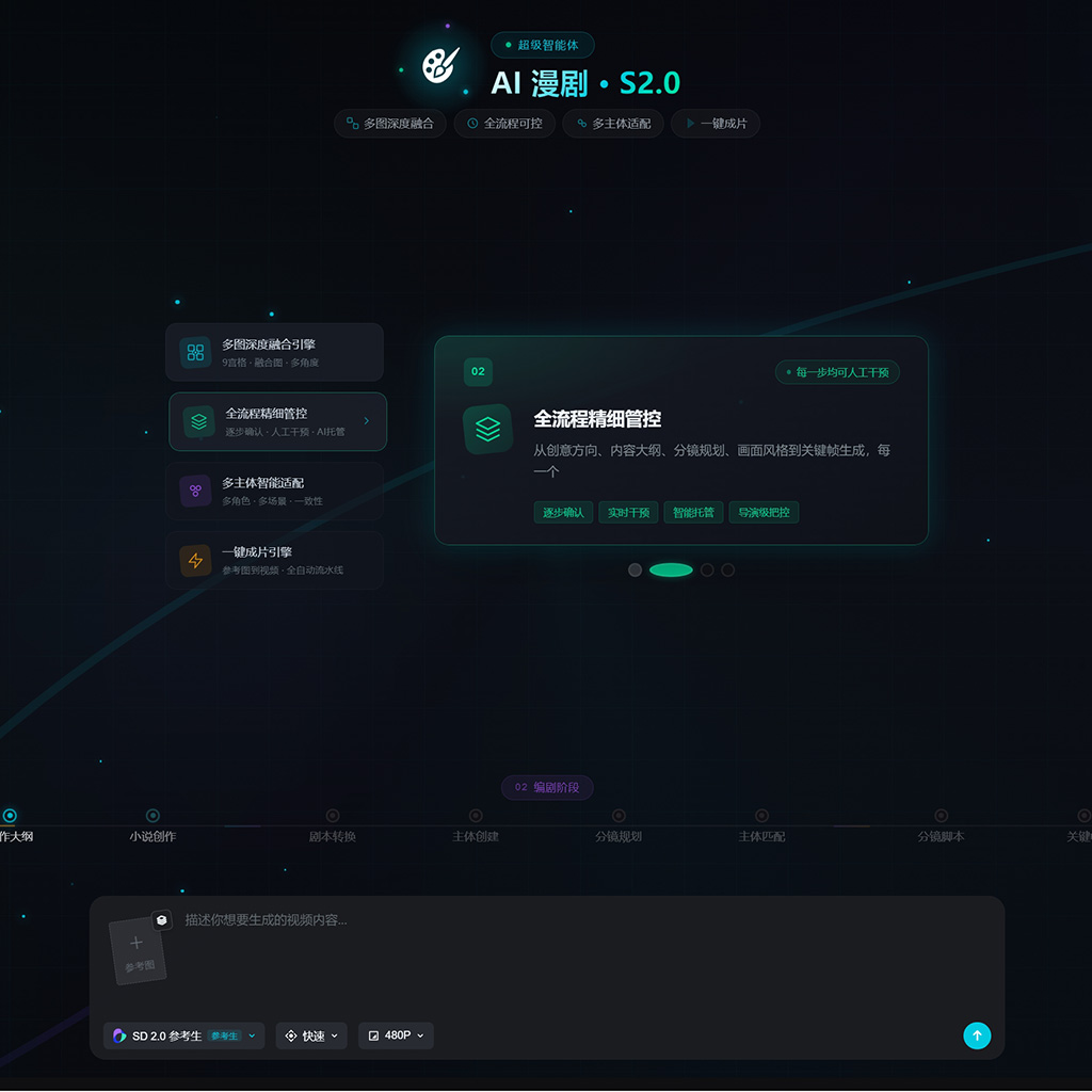 精细化AI绘本与场景工坊作品